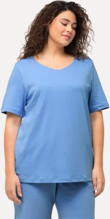 Ulla Popken T-Shirt Shirt doppellagige Vorderseite