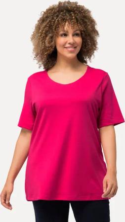 Ulla Popken T-Shirt Shirt doppellagige Vorderseite