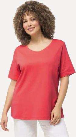 Ulla Popken T-Shirt Shirt doppellagige Vorderseite
