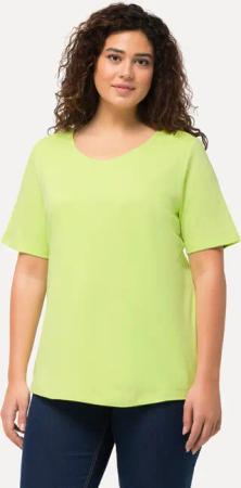Ulla Popken T-Shirt Shirt doppellagige Vorderseite
