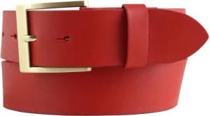 BELTINGER Ledergürtel Gürtel mit goldener Gürtelschnalle