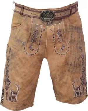 Ramona Lippert Trachtenlederhose Jose kurze Lederhose