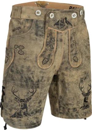 PAULGOS Trachtenhose Herren Lederhose Kurz mit