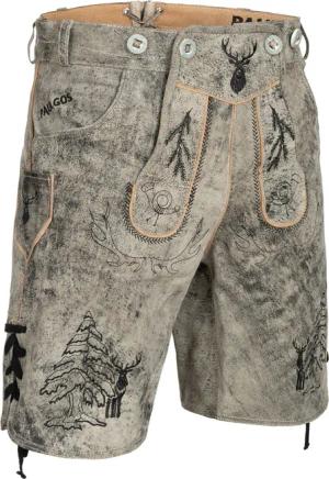 PAULGOS Trachtenhose Herren Lederhose Kurz mit