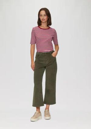 s.Oliver 3/4-Hose Elastische Culotte aus Cord