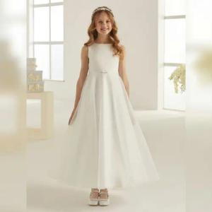Bianco Evento Partykleid Kommunionkleid ME1900 Weiß,
