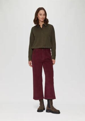 s.Oliver 3/4-Hose Elastische Culotte aus Cord