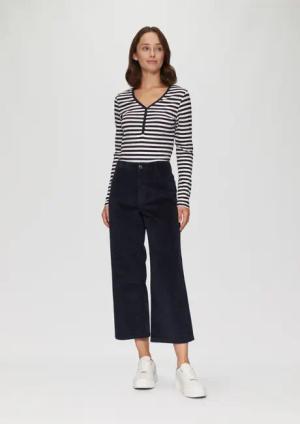 s.Oliver 3/4-Hose Elastische Culotte aus Cord