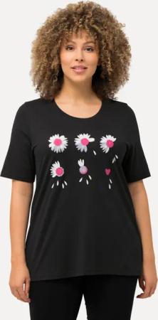 Ulla Popken T-Shirt T-Shirt Blüten Classic