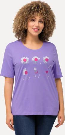 Ulla Popken T-Shirt T-Shirt Blüten Classic