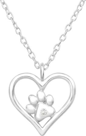 ALEXANDER YORK Kette mit Anhänger PFOTE