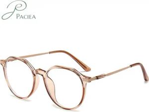 PACIEA Lesebrille Damen Herren Rundrahmen Blaulichtfilter