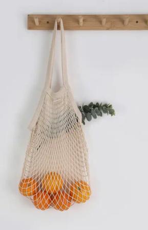 Susable Shopper 2er-set Bio-Baumwollnetztasche(Einkauf, Aufbewahrung, Freizeit)