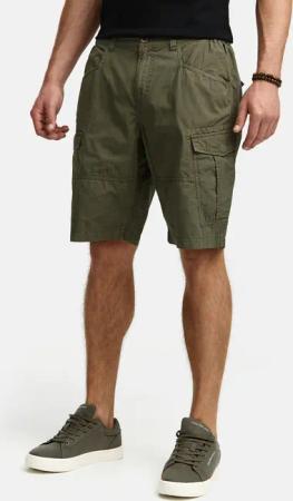 Indicode Cargoshorts INDreier mit elastischen Seiteneinsätzen