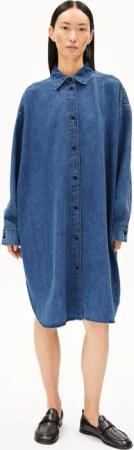 Armedangels Midikleid SAALY Jeanskleid aus Bio-Baumwolle