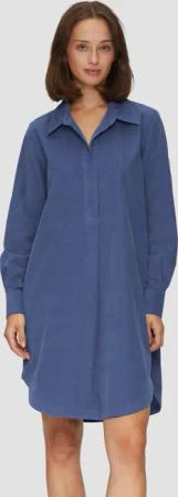 s.Oliver Minikleid Hemdblusenkleid aus Feincord mit