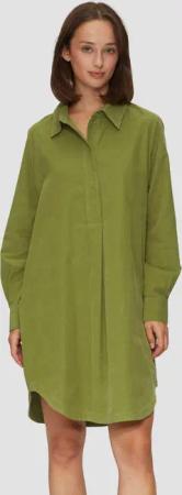 s.Oliver Minikleid Hemdblusenkleid aus Feincord mit