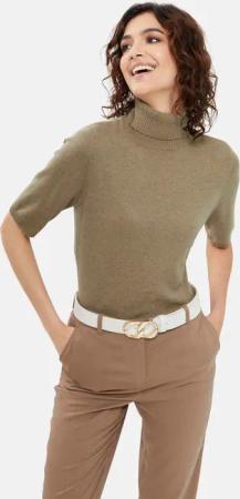 MADELEINE Strickpullover Kaschmirpullover mit Rollkragen
