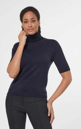 MADELEINE Strickpullover Kaschmirpullover mit Rollkragen