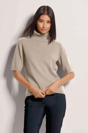MADELEINE Strickpullover Kaschmirpullover mit Rollkragen