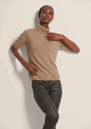 MADELEINE Strickpullover Kaschmirpullover mit Rollkragen