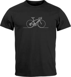 Neverless Print-Shirt Herren T-Shirt Fahrrad Radfahrer