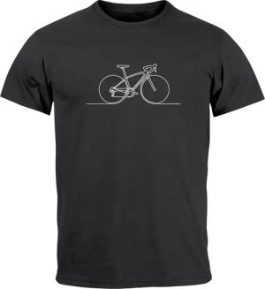 Neverless Print-Shirt Herren T-Shirt Fahrrad Radfahrer