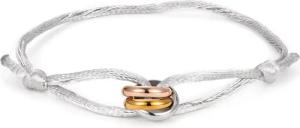 Kim Johanson Armband Tricolor (1-tlg), Edelstahl-Ring
