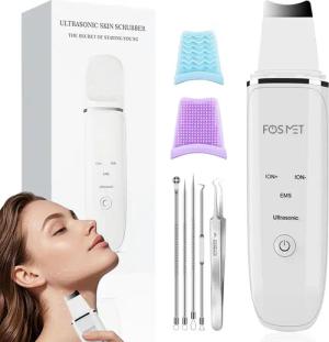 FOSMET Porenreiniger Ultraschall Skin Scrubber, mit