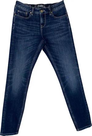 Zhrill Mom-Jeans Skinny Jeans DAFFY Blau
