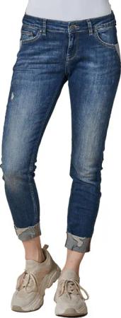 Zhrill Mom-Jeans Skinny Jeans NOVA Blue