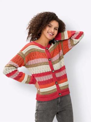 heine Strickjacke Ajourstrickjacke