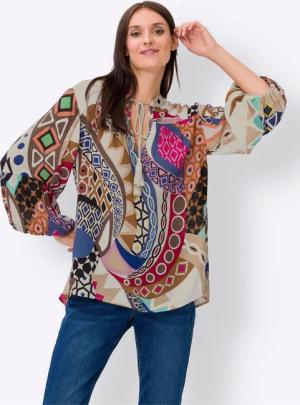 heine Klassische Bluse Druckbluse