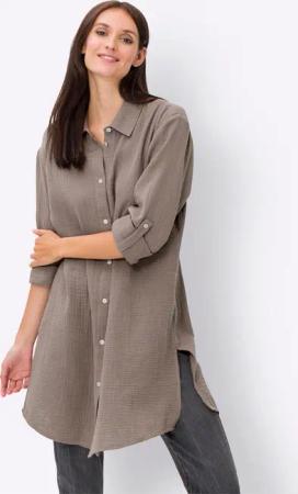 heine Klassische Bluse Baumwollbluse
