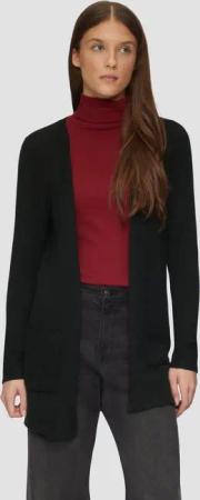 s.Oliver Strickjacke Strickjacke mit aufgesetzten Taschen