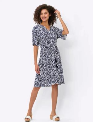 heine Etuikleid Druck-Kleid