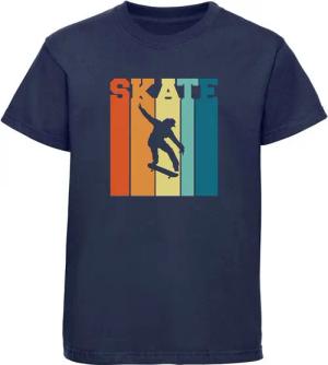 MyDesign24 T-Shirt Kinder Print Shirt Skateboarder