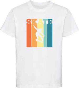 MyDesign24 T-Shirt Kinder Print Shirt Skateboarder