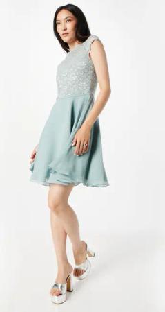 SWING Cocktailkleid (1-tlg) Spitze