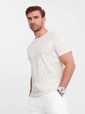 OMBRE Print-Shirt T-Shirt für Männer mit