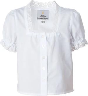 Ramona Lippert Kurzarmbluse Kinder Trachtenbluse Lara