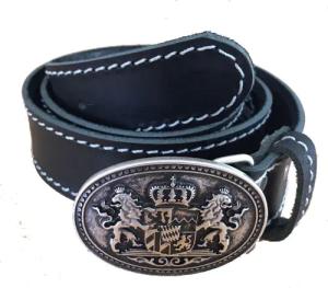 Pezzo D'oro Koppelgürtel Koppelgürtel Bayerisches Wappen,