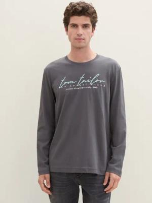 TOM TAILOR Langarmshirt Print Langarmshirt mit