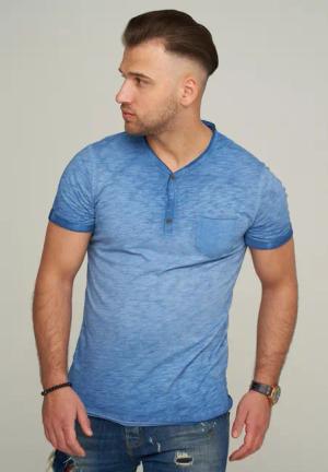CARISMA T-Shirt CRMORELOS mit Knopfleiste &