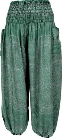 Guru-Shop Relaxhose Luftige XL Pluderhose für