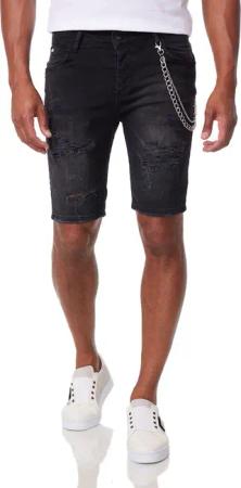 Denim House Jeansbermudas Herren Jeansshorts mit