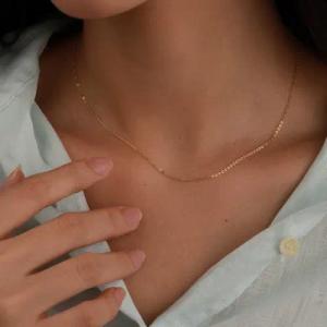 GOLDEN Kette ohne Anhänger Feine Kette