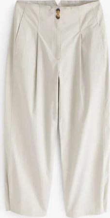 Next Stoffhose Anzughose mit Knopfsaum –