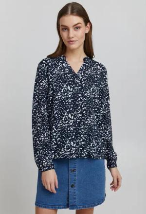 OXMO Langarmbluse Elvy