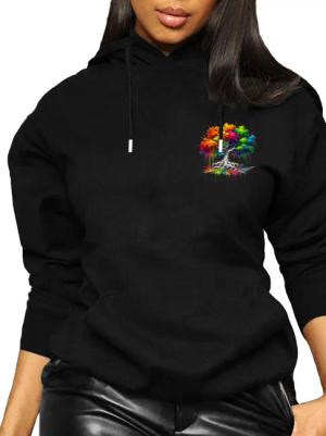 RMK Hoodie Damen Kapuzenpullover Pulli mit